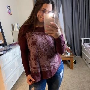 Graphic Tee long sleeve top